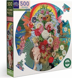 eeBoo - Round Puzzle 500 pcs - Theatre