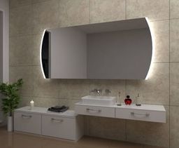 Lustro podświetlane LED BALTIMORE 120x60cm.