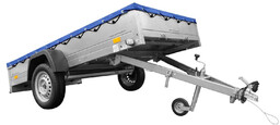 Przyczepka lekka 264x125 UNITRAILER GARDEN 264 KIPP ze
