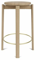 Audo PASSAGE Hoker - Krzesło Barowe 65 cm