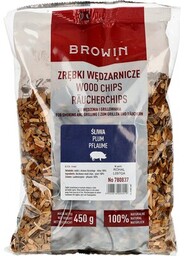 BROWIN Zrębki Śliwa 450 g