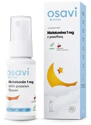 OSAVI Vital Melatonina z Passiflorą Spray Doustny 1mg