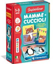 Clementoni Sapientino Baby - mamy i młode, gra