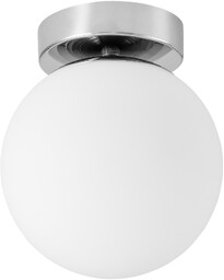 NOWOCZESNA LAMPA SUFITOWA CHROMOWANA FREDICA