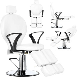 Fotel hydrauliczny kosmetyczny obrotowy spa łóżko leżanka