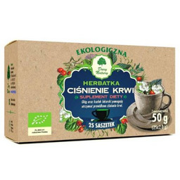 DARY NATURY Herbatka Ekologiczna Ciśnienie Krwi, 25x2,0g