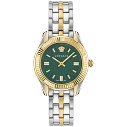 Zegarek VERSACE VE6C00423. Kwarcowy, Kolor zielony. Kobieta.