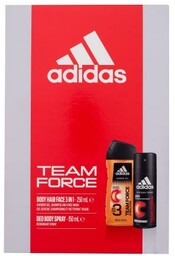 Adidas Team Force 3in1 zestaw 150ml deodorant +