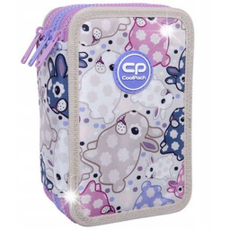 Coolpack Jumper 3 Piórnik Potrójny Z Wyposażeniem White