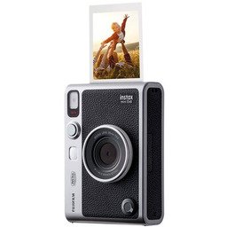 FUJIFILM Aparat natychmiastowy Instax Mini Evo Czarno-srebrny