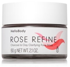 HelloBody ROSE REFINE Charcoal & Clay Clarifying Face
