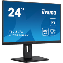 iiyama XUB2492QSU-B1 24" IPS Monitor, 2560 x 1440