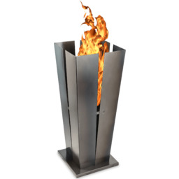 Palenisko ogrodowe 100 x 40 cm, stalowe