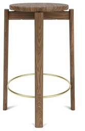 Audo PASSAGE Hoker - Krzesło Barowe 65 cm