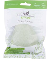Brushworks Konjac gąbka - Zielona glina