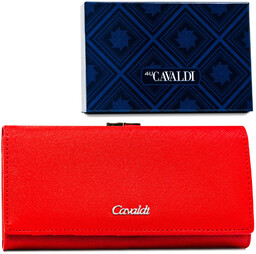 Elegancki duży podłużny damski portfel 4U Cavaldi