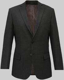 marynarka do zestawu erbezzo grafit classic fit