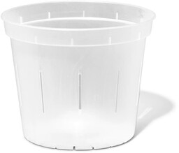 rePotme 15 cm doniczka szczelinowa na storczyki, sukulenty,