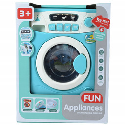 Pralka Automatyczna Ruchomy Bęben 4 Programy Światło Dźwięk