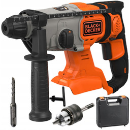 Młotowiertarka udarowa Sds+ 18V body kufer Black Decker