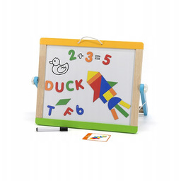 Viga 44545 Mała tablica dwustronna z akcesoriami