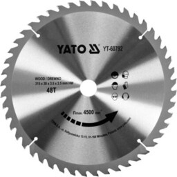 YATO Tarcza do cięcia YT-60792 315 mm