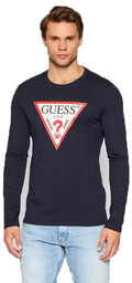 Guess Koszulka Męska Z Długim Rękawem Cn Ls