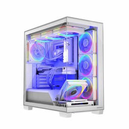 MODECOM OBUDOWA VOLCANO STELLAR ARGB MIDI 8F WHITE