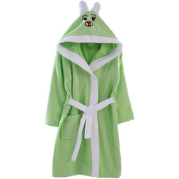 M''deco szlafrok, bawełna, zielony, 1