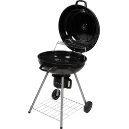Lund Grill ogrodowy węglowy okrągły z pokrywą, średnica