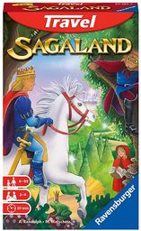 Ravensburger Sagaland Gra Planszowa, Wielokolorowy, 2-4 graczy, wiek