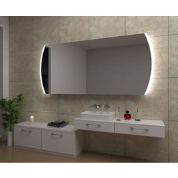 Lustro podświetlane LED BALTIMORE 130x80cm.