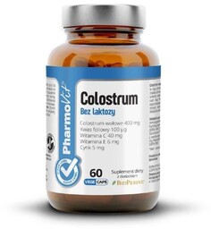 PHARMOVIT Colostrum Bez Laktozy, 60 kapsułek