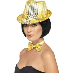 Sequin Trilby Hat