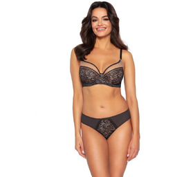 Ava Lingerie Figi 1396 Cold espresso XL Brązowy