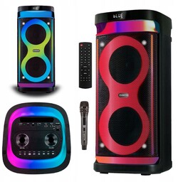 Głośnik Karaoke Bluetooth Przenośny Power Audio Manta Argos