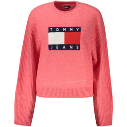 Różowy sweter damski Tommy Hilfiger