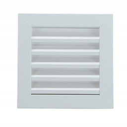 Kratka wentylacyjna metalowa biała 15x15 Pl