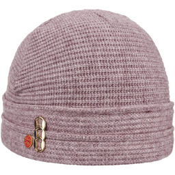 Czapka Beanie Frieda Lurex by Mayser, śliwkowy, One