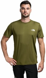 KOSZULKA REAXION RED BOX TEE-FOREST OLIVE