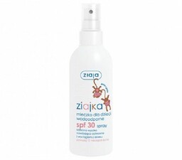 ZIAJA_Ziajka mleczko dla dzieci wodoodporne w sprayu SPF30
