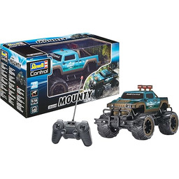 Revell Control 24472 Mounty Truck zabawka, niebieska