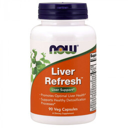 NOW Foods Na wątrobę Liver refresh 90 kaps