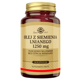 SOLGAR Olej z siemienia lnianego 1250 mg -