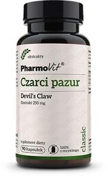 PHARMOVIT Czarci pazur - ekstrakt 250mg, 90 kapsułek