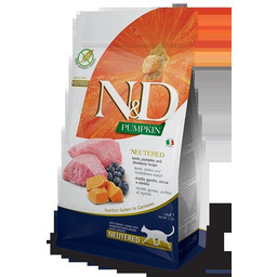Farmina N&D Pumpkin Feline Lamb & Blueberry Neutered