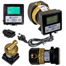 Pompa Pompka Cyrkulacyjna Cwu Elektroniczna Energooszczędna Programatorem