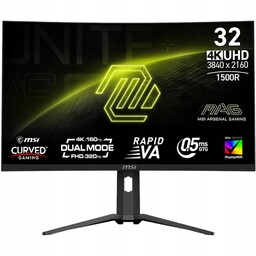 Monitor zakrzywiony 31,5" Msi Mag 321CUPDF Dual Mode