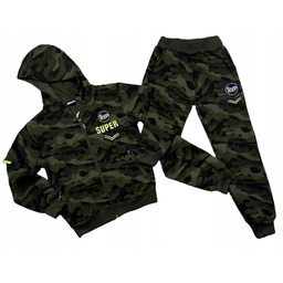 Moro dres Militarny 681B bluza spodnie 16Y fluo