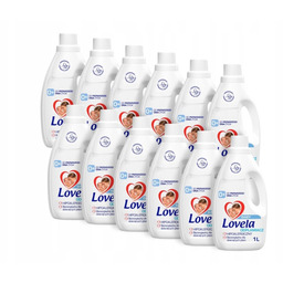 Odplamiacz do prania Lovela 12 x 1000 ml